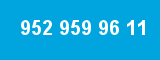 952 959 96 11 952 959 96 11